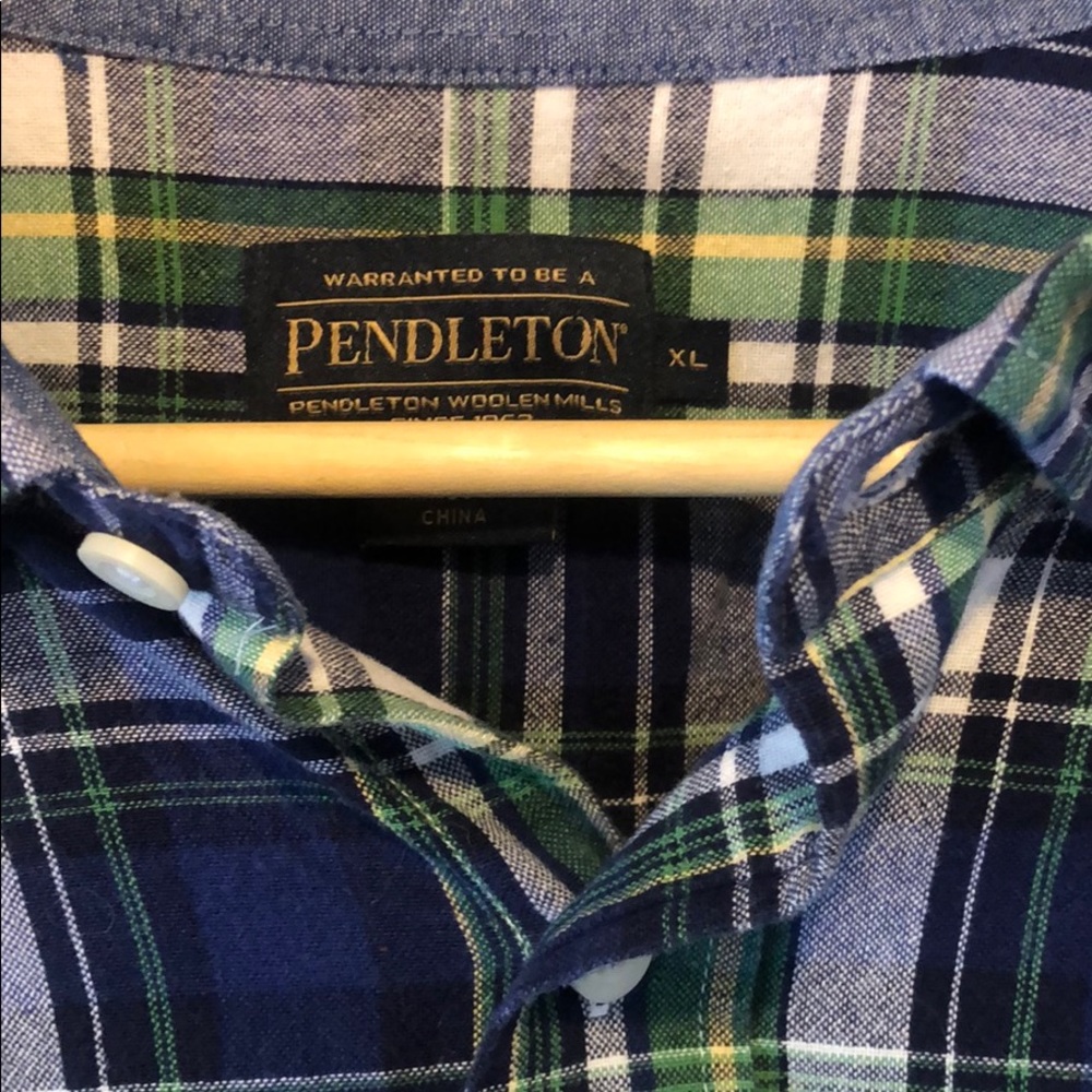 Pendleton Button Up. Euc - image 3